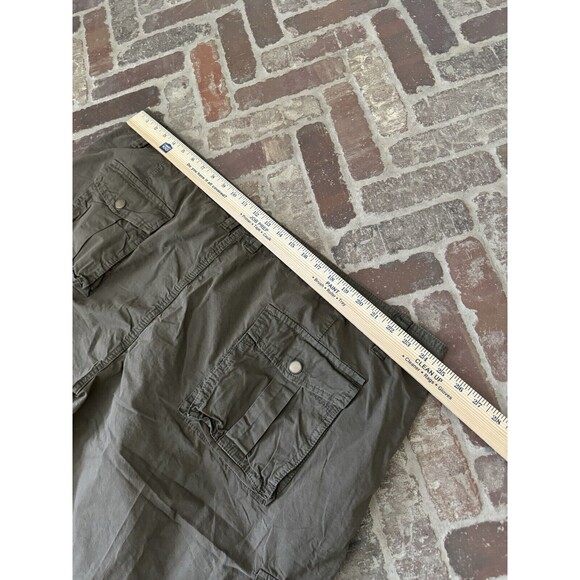 DONGD Brown Cargo Shorts Cotton Loose Fit Lightweight Pockets Men's Size 48 NWT - Picture 8 of 12